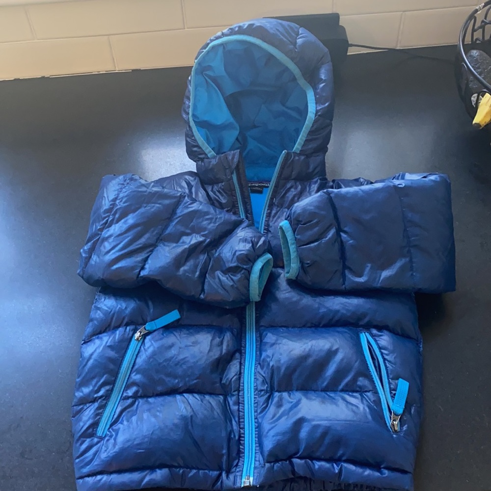 Patagonia blue jacket